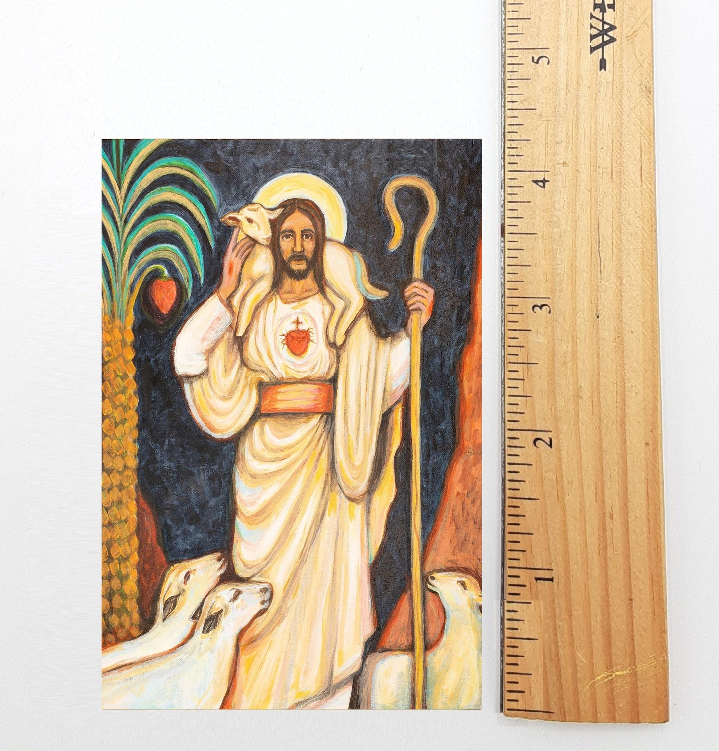 New! The Good Shepherd Holy Cards – by Sue Kouma Johnson – pack of 10/100/1000