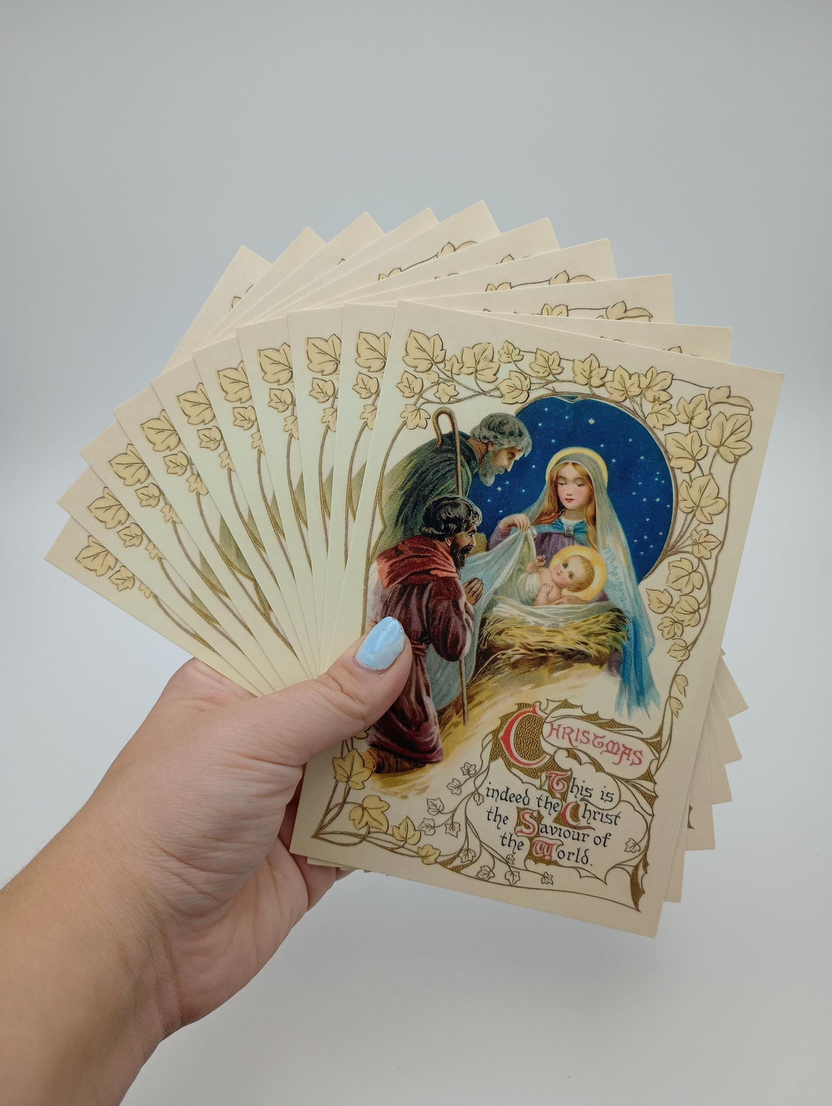 New! Christ Savior of the World Postcard – Envelopes Available – 3, 10 ...