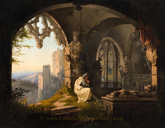 New! The Father's Grave – Georg Osterwald – Catholic Art Print – Archival Quality
