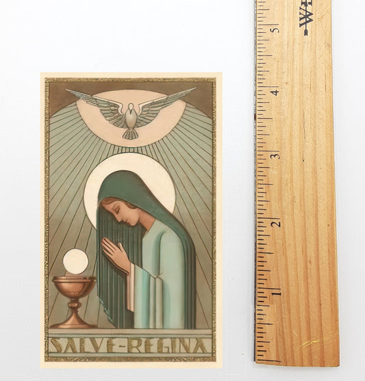 Holy Card – Salve Regina – pack of 10/100/1000 – Restored Vintage Holy Card