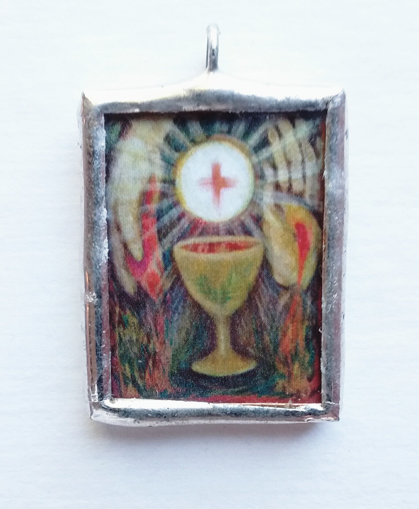 Eucharist Pendant or Medal - Catholic Art and Jewelry