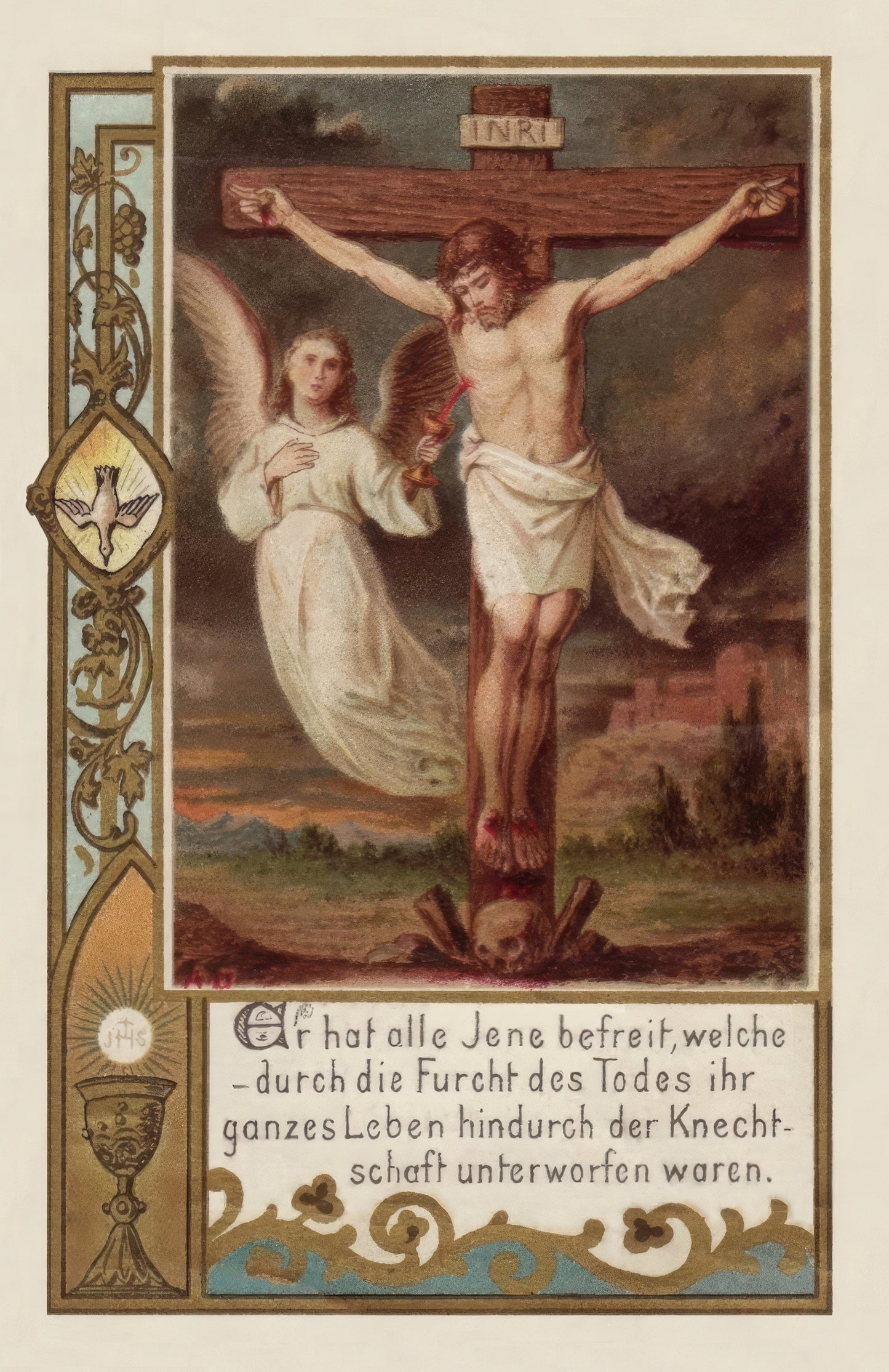 New! The Precious Blood – Restored Vintage Holy Card – pack of 10/100/1000