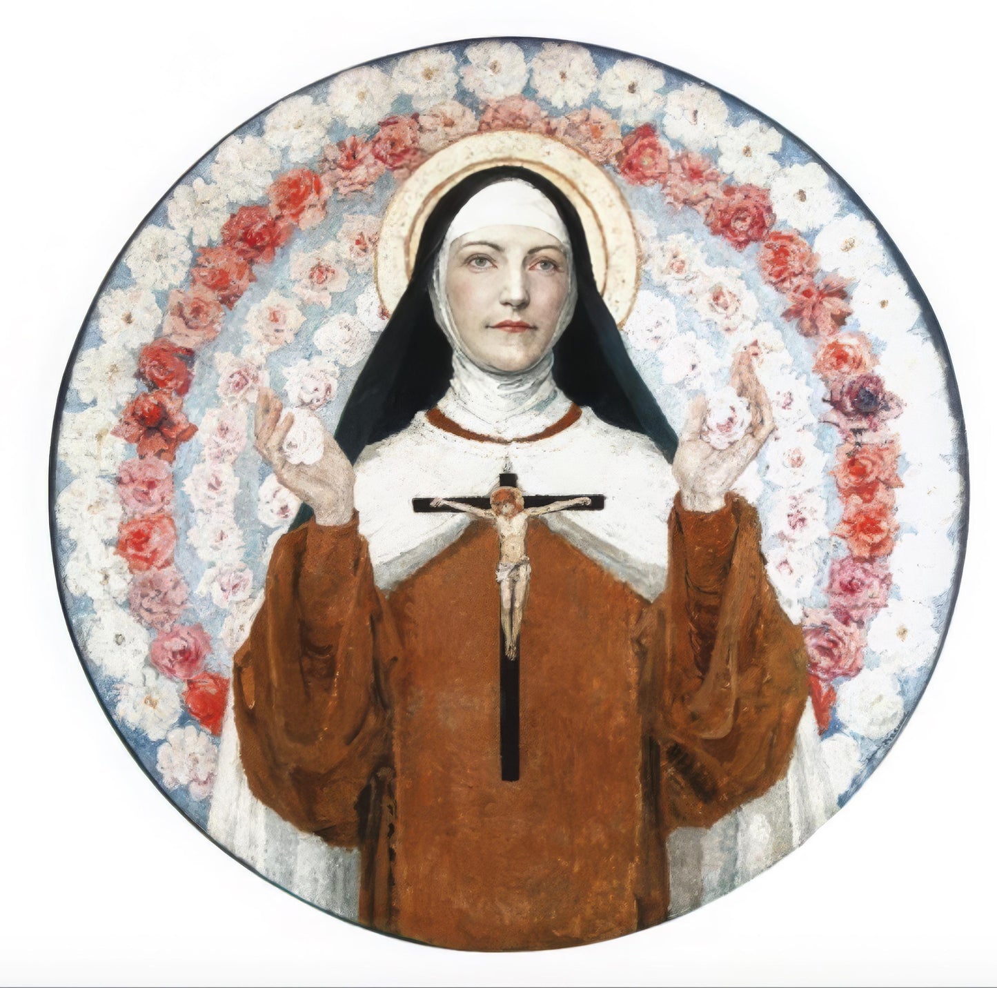 St. Therese of Lisieux  – by Edgar Maxence