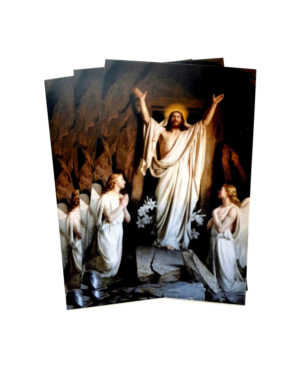 The Resurrection Easter by Carl Bloch - Postcards 4x6 – pack of 3, 10, 100 #033