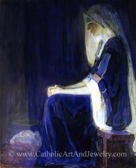 New! Mary – Henry Ossawa Tanner – Catholic Art Print – Archival Quality