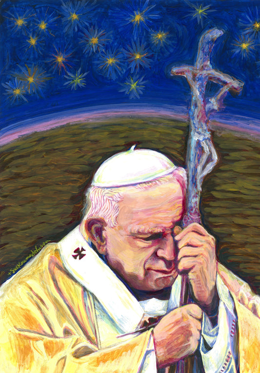Pope Saint John Paul Postcard