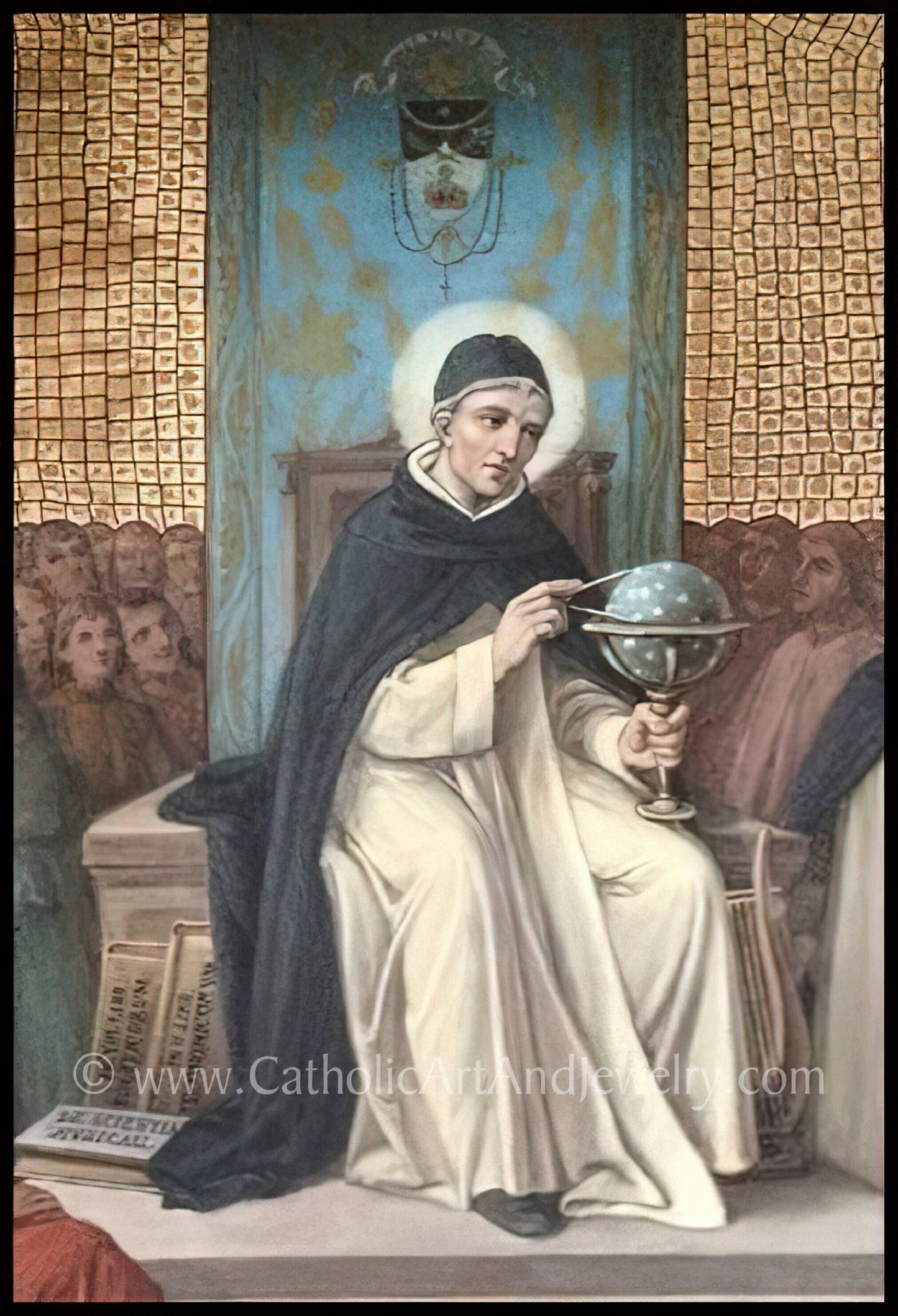 St Albert the Great – Beautiful Catholic Art Print – Archival Quality