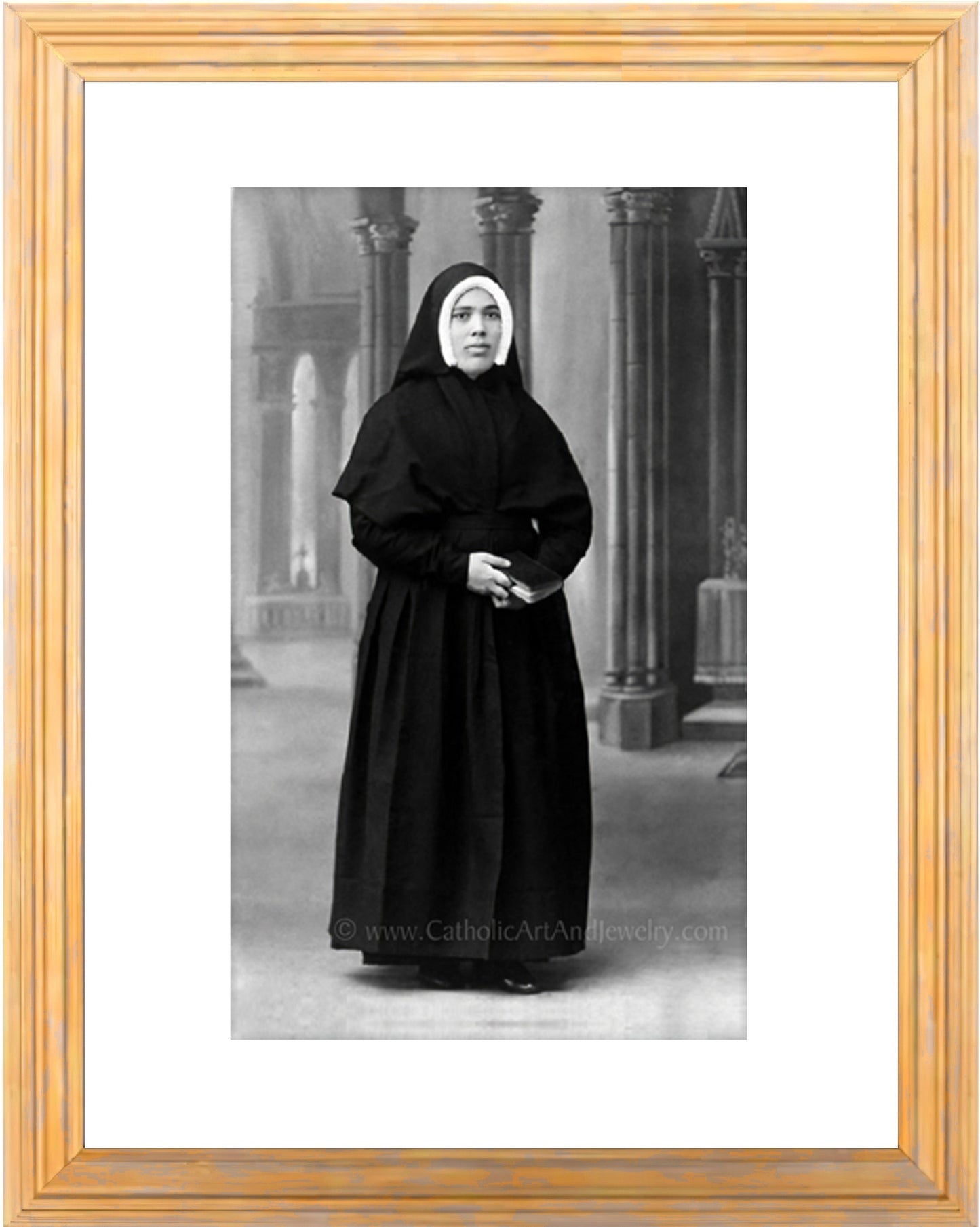 Fatima Sister Lucia - Exclusive Photo Restoration - Archival Quality Print