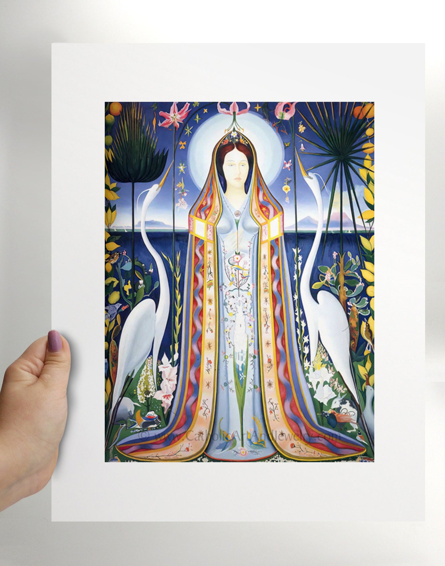 Mother Most Pure – 3 sizes – by Joseph Stella – Catholic Art