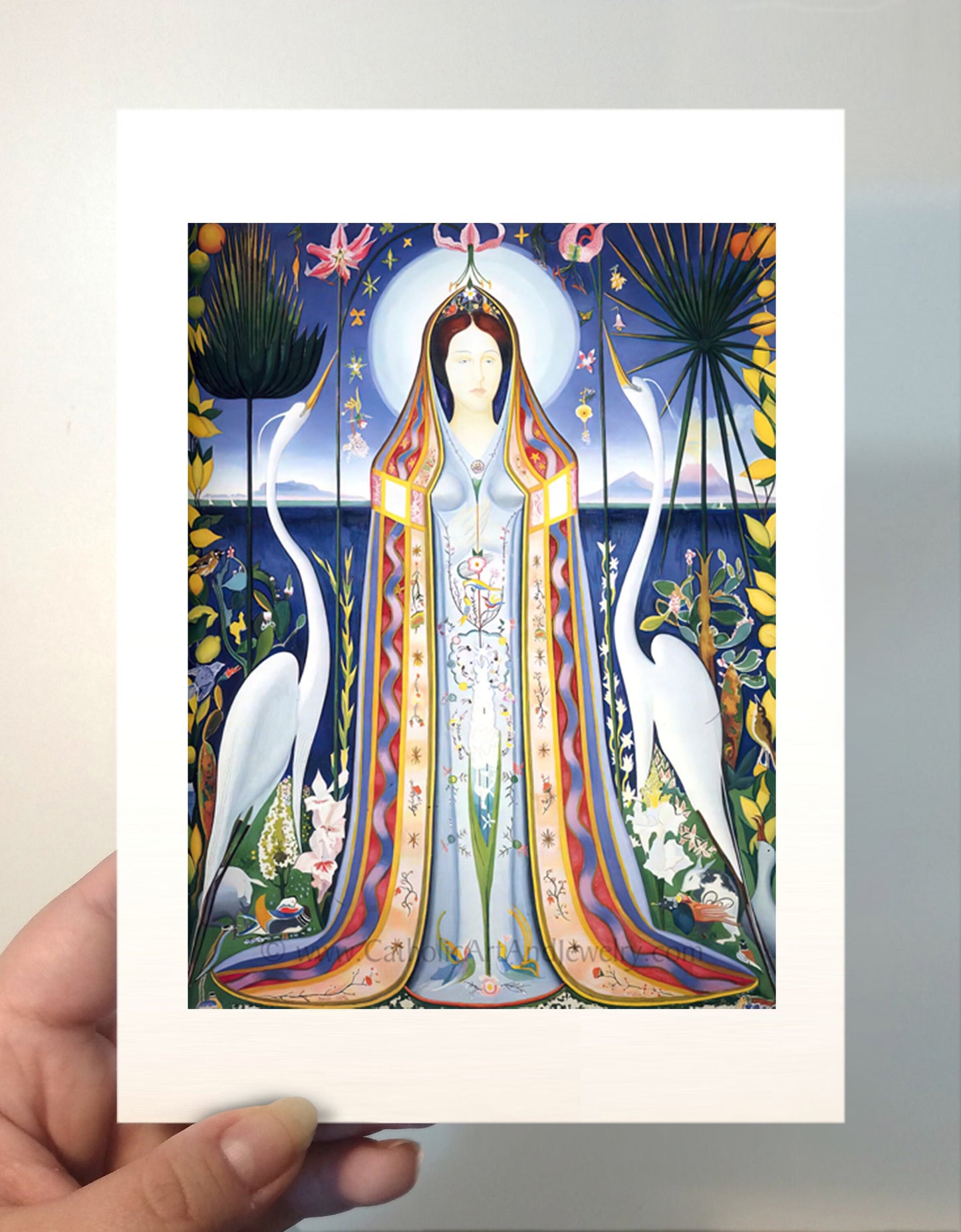 Mother Most Pure – 3 sizes – by Joseph Stella – Catholic Art