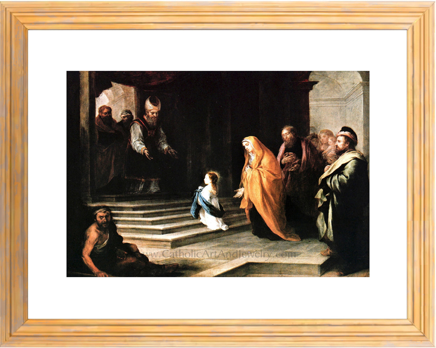Presentation of Mary in the Temple – 3 sizes – Archival – Catholic Art Print