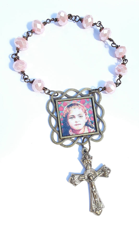 New! Saint Therese Single Decade Rosary