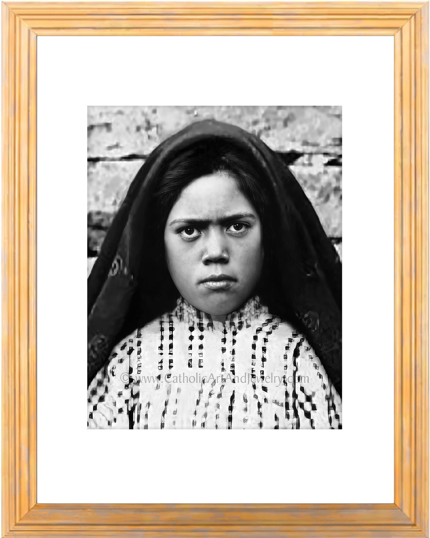 Exclusive! Fatima Lucia Restored Photo