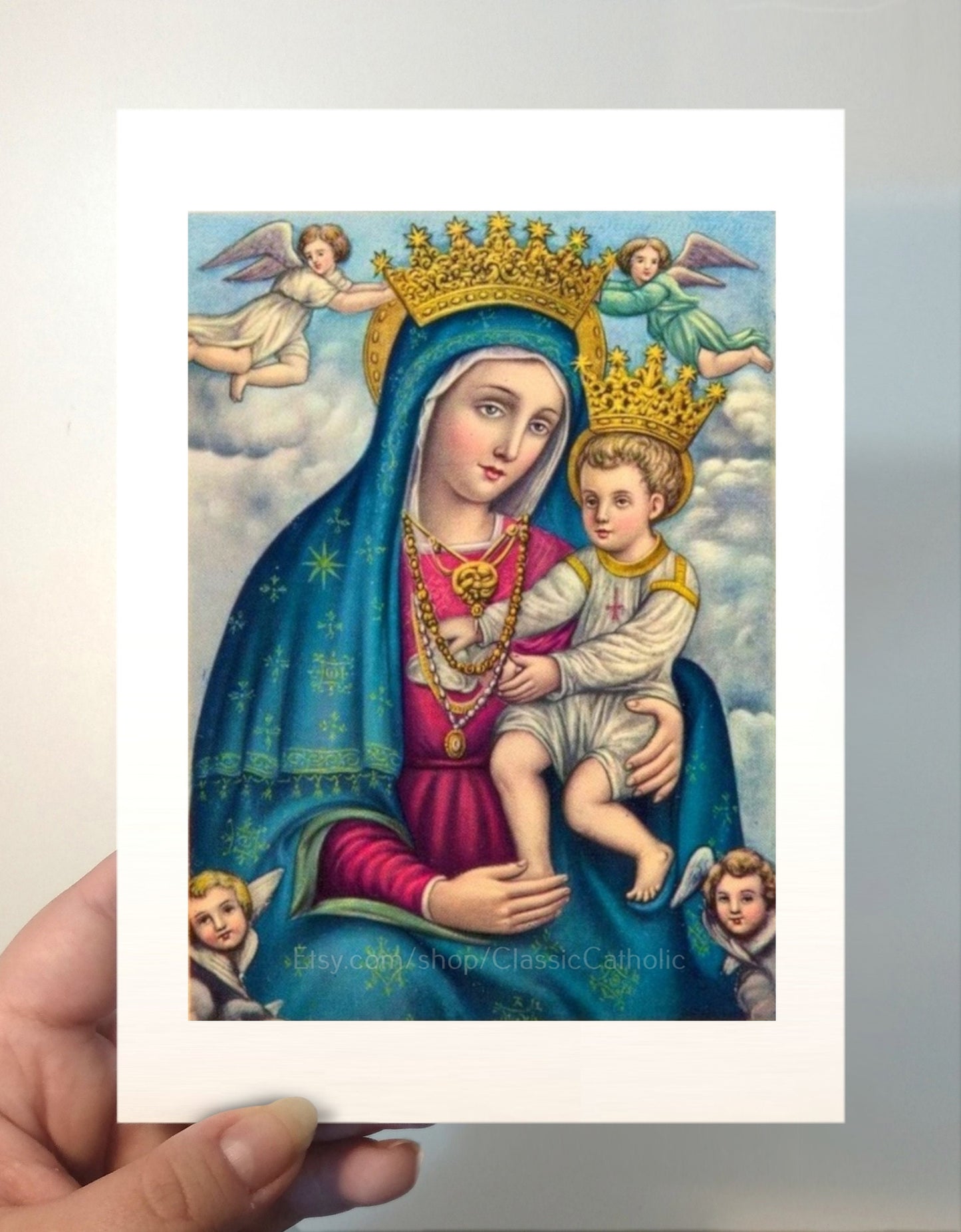 Padre Pio's Favorite Madonna – Our Lady of Divine Grace – Pietrelcina – Catholic Gift Mothers