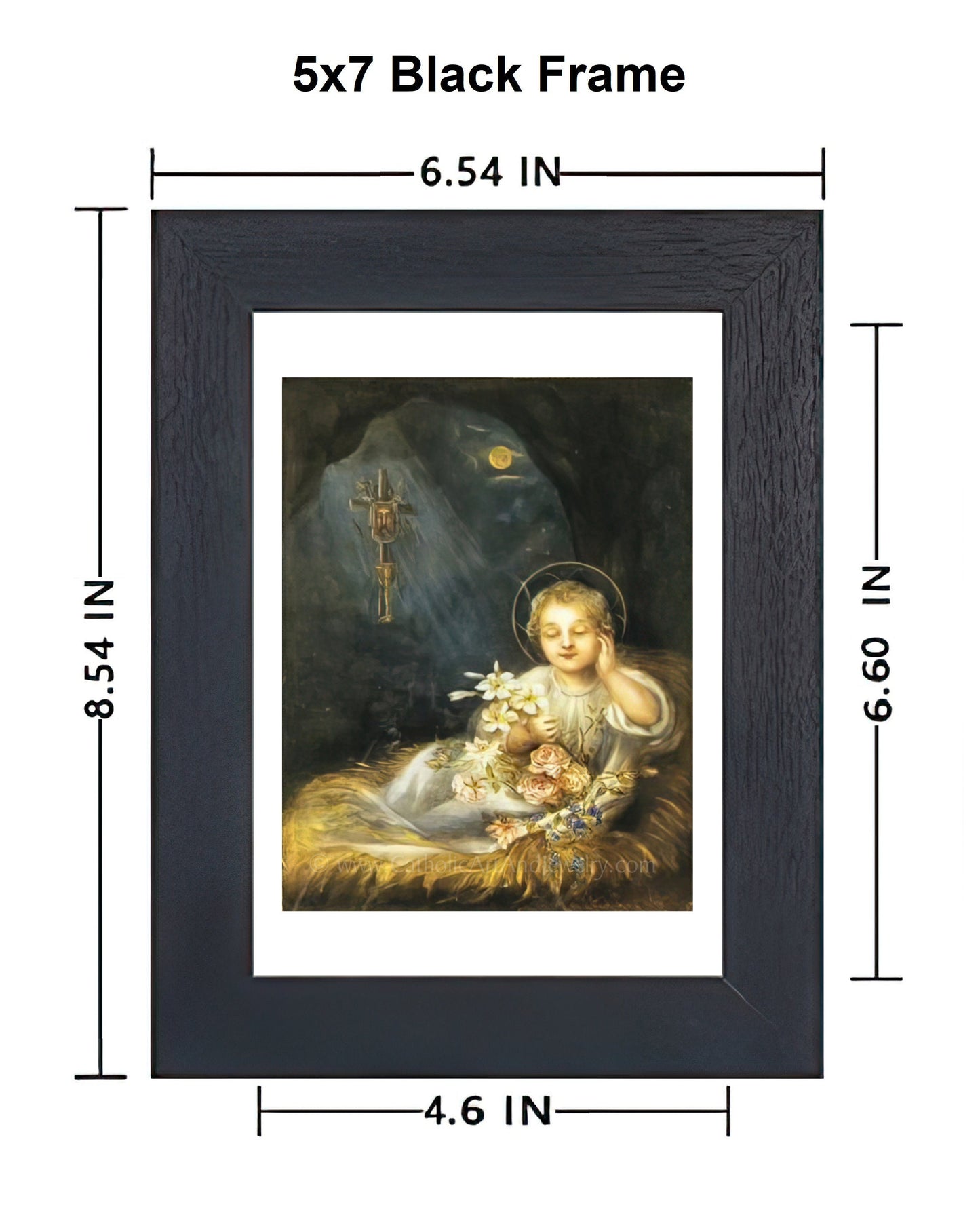 St Therese's Dream of the Child Jesus – Painting by St Therese of Lisieux – 3 sizes – Catholic Art Print