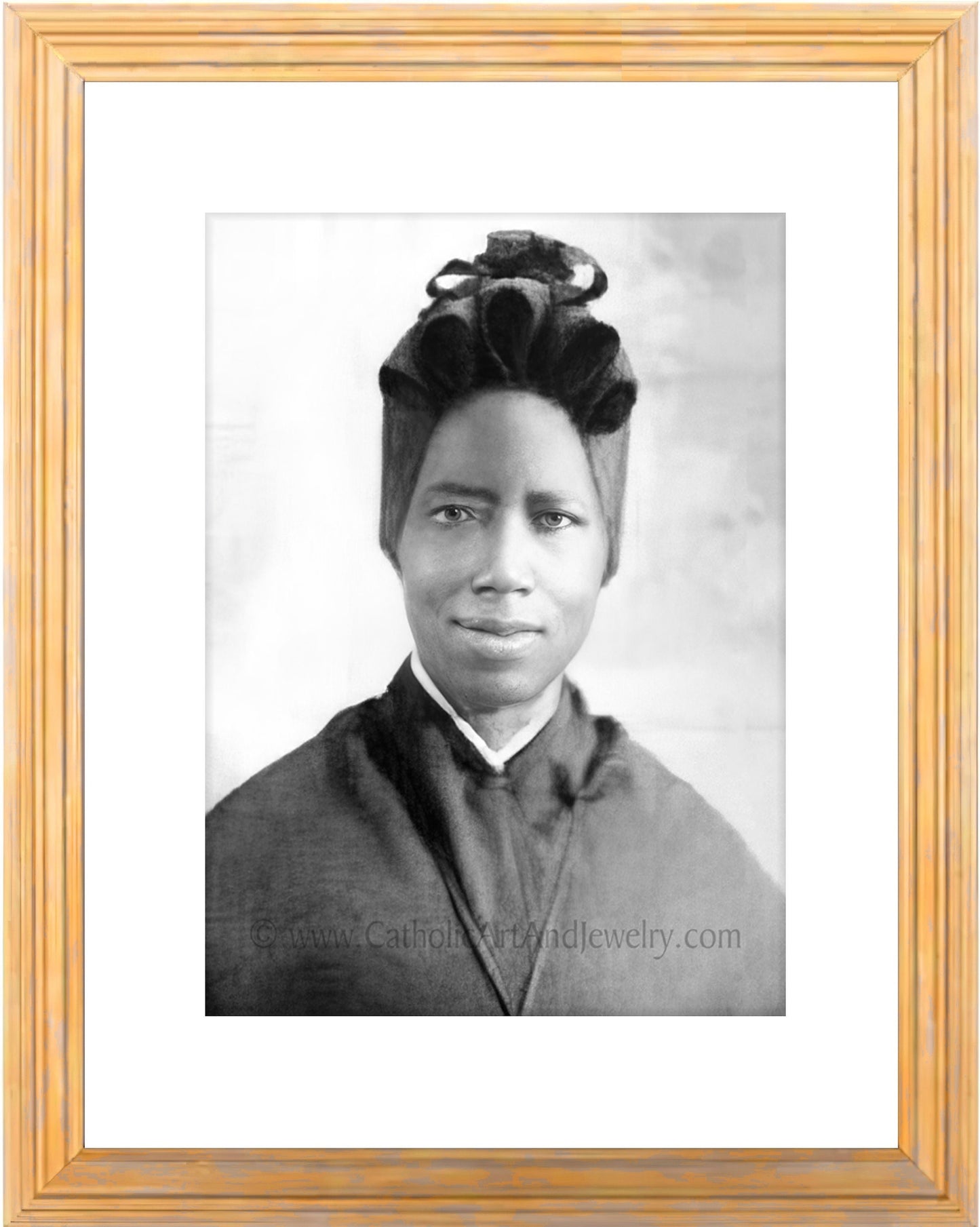Ven. Augustus Tolton – Exclusive AI-Restored Photo! – 3 sizes – Vintage Catholic Art