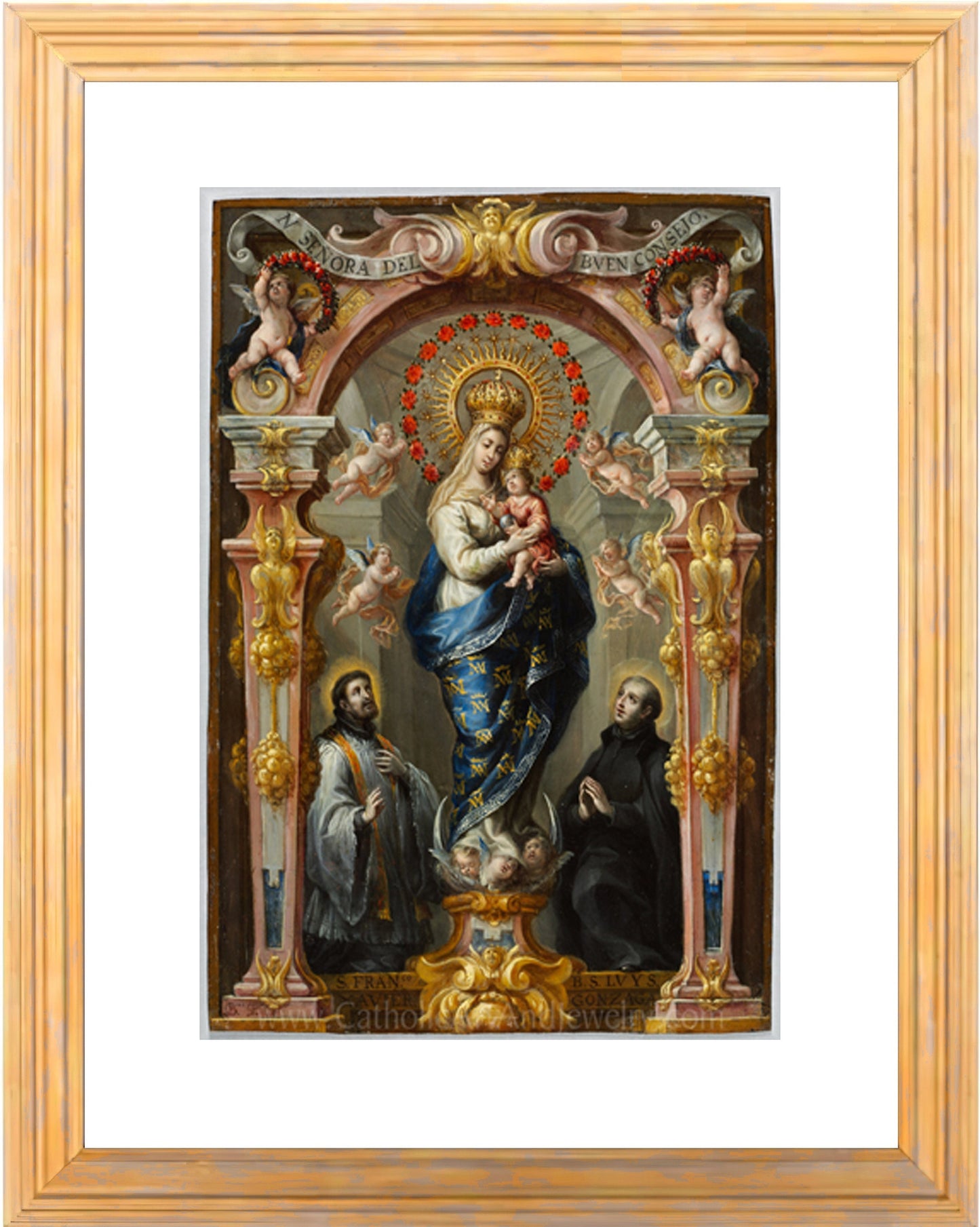 Our Lady of Good Counsel – Bartolome Perez – Catholic Art Print – Archival Quality – Catholic Gift