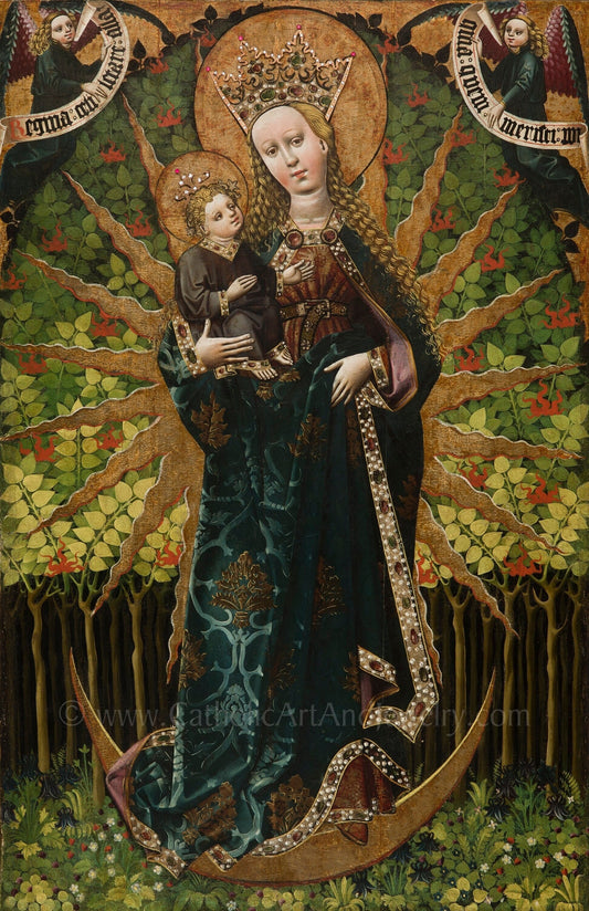 Madonna of Paczółtowice – 3 sizes– Catholic Art Print – Catholic Gift – Polish Art