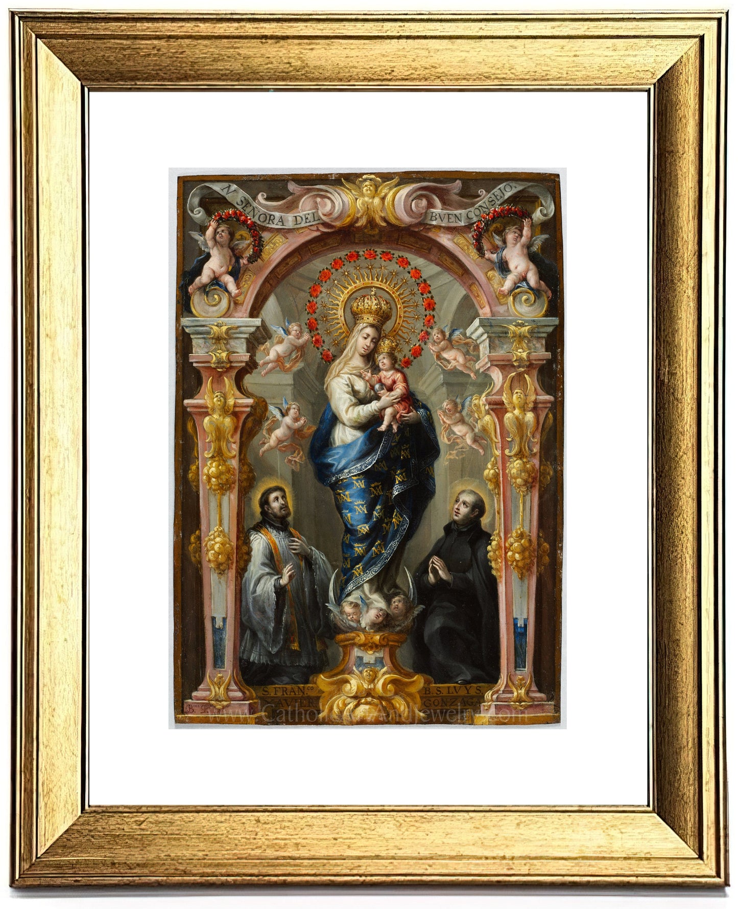 Our Lady of Good Counsel – Bartolome Perez – Catholic Art Print – Archival Quality – Catholic Gift