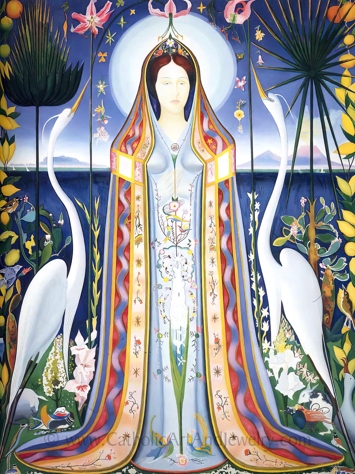 Mother Most Pure – 3 sizes – by Joseph Stella – Catholic Art