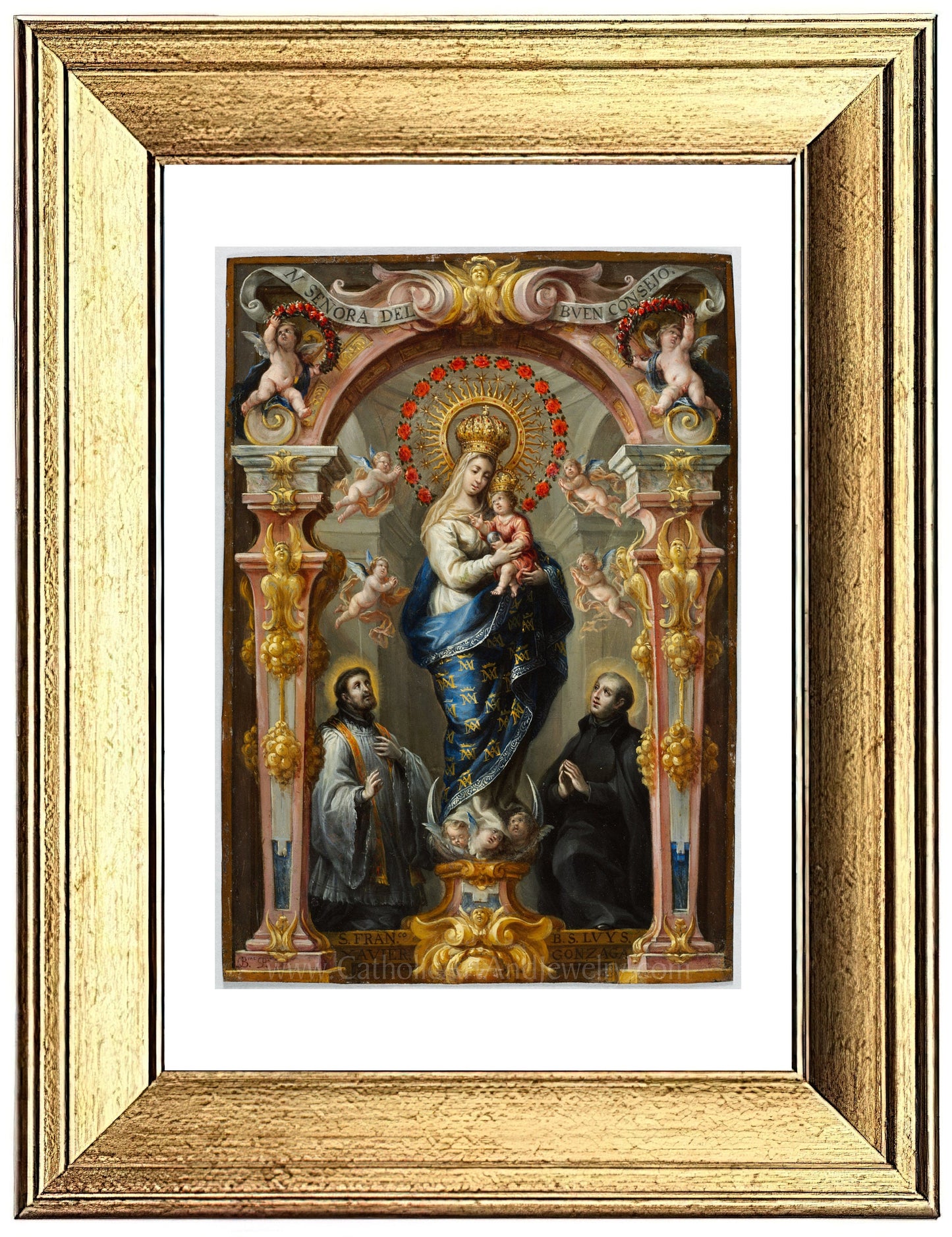 Our Lady of Good Counsel – Bartolome Perez – Catholic Art Print – Archival Quality – Catholic Gift