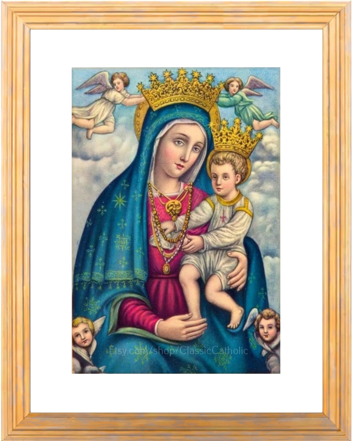 Padre Pio's Favorite Madonna – Our Lady of Divine Grace – Pietrelcina – Catholic Gift Mothers