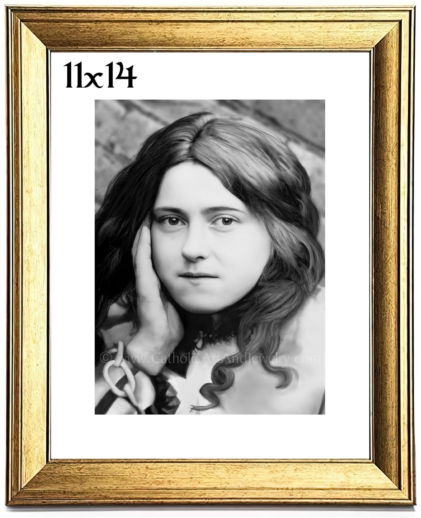 St Therese as Joan of Arc – Exclusive Photo Restoration!