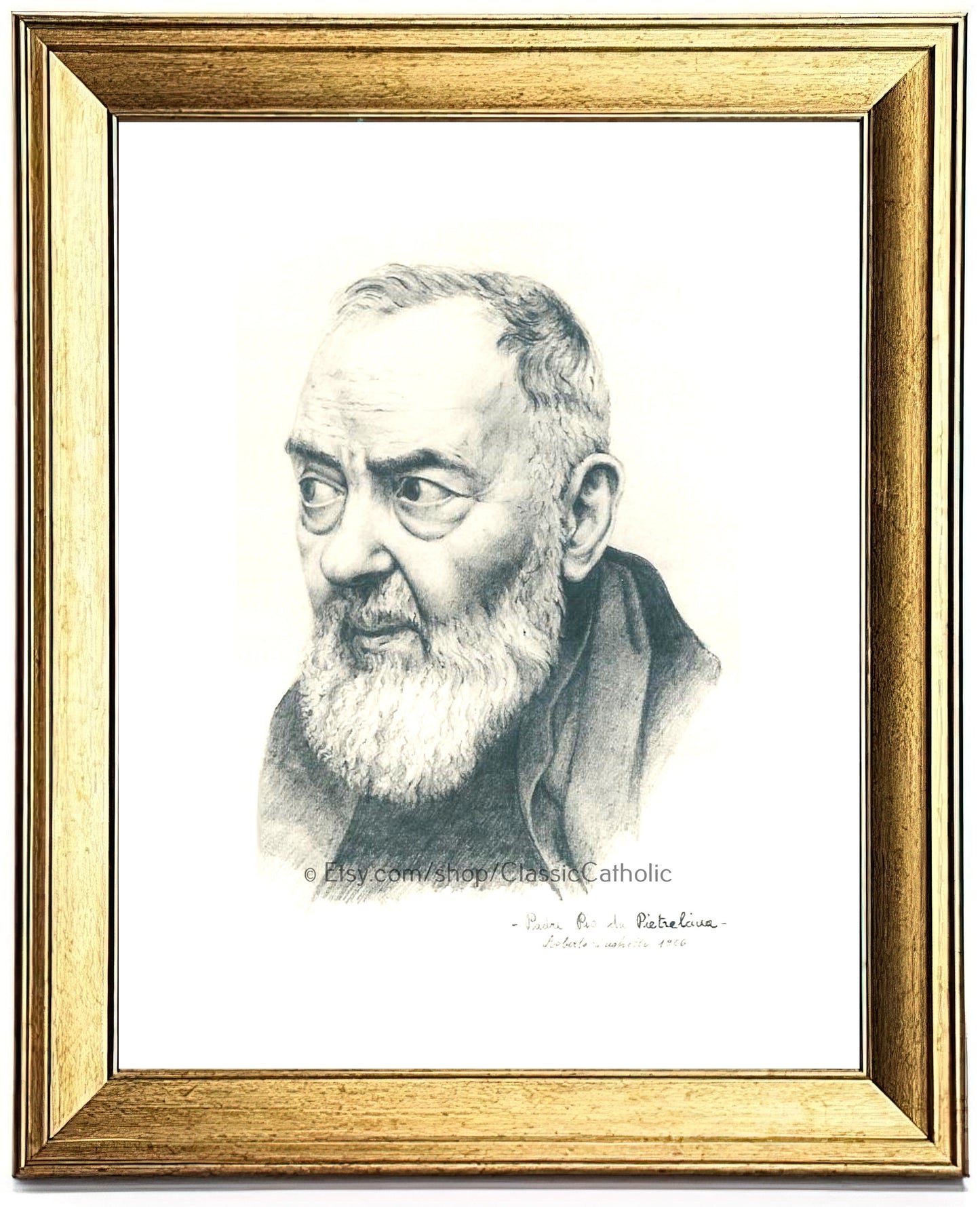 St. Padre Pio de Pietrelcina – Catholic Art Print – Archival Quality