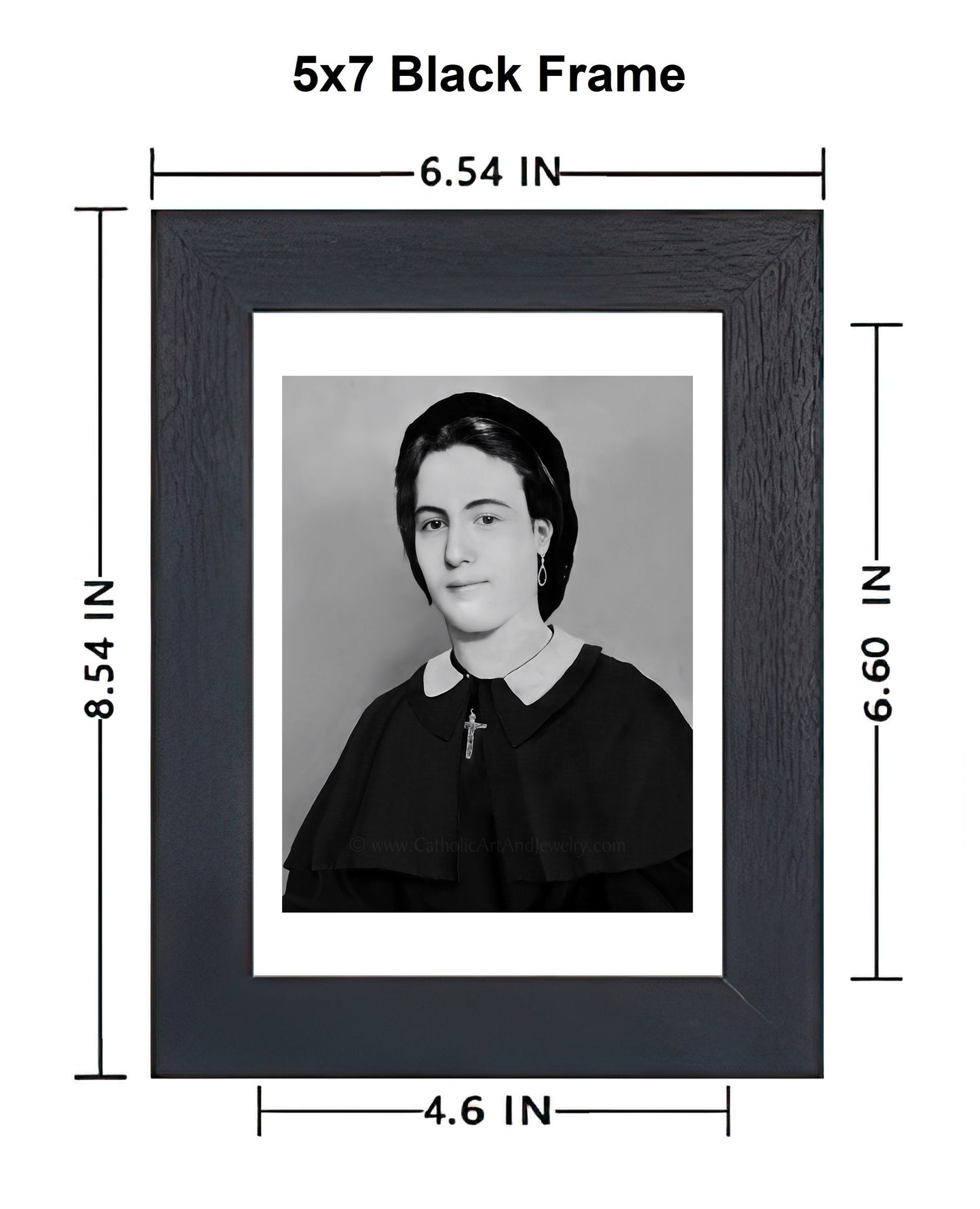 Ven. Henriette DeLille – Exclusive Vivid Photo Restoration! – Archival Quality Print