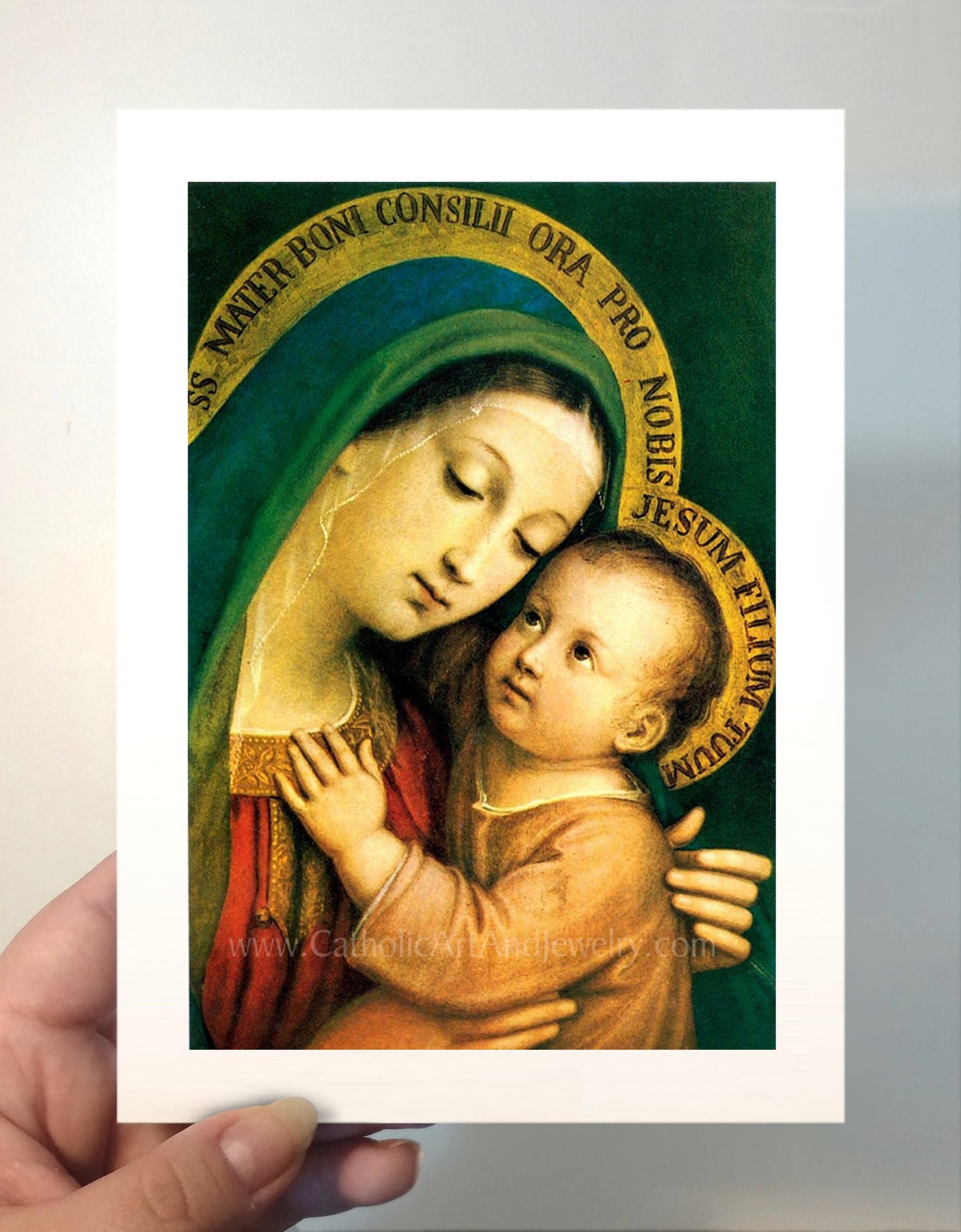 Our Lady of Good Counsel – Pasquale Sarullo – Catholic Art Print – Archival Quality – Catholic Gift