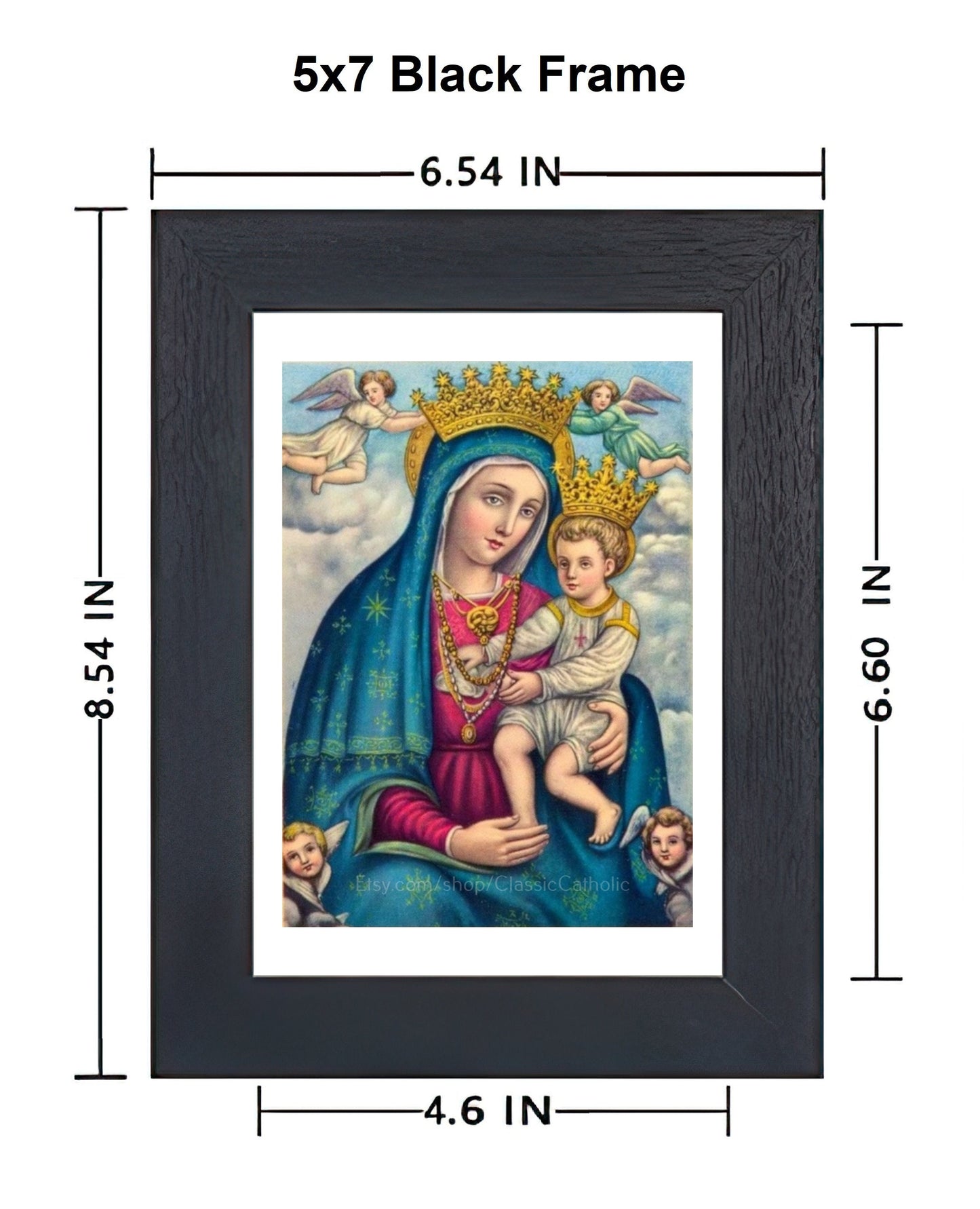 Padre Pio's Favorite Madonna – Our Lady of Divine Grace – Pietrelcina – Catholic Gift Mothers