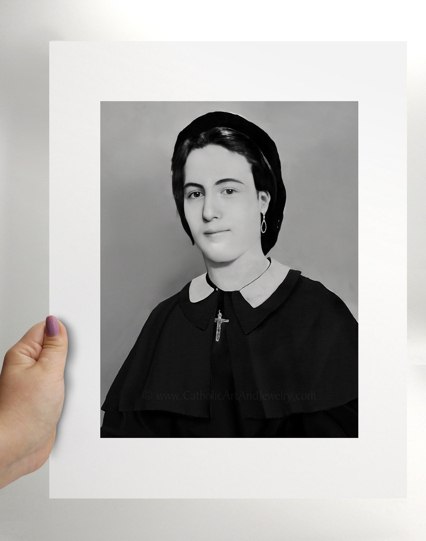 Ven. Henriette DeLille – Exclusive Vivid Photo Restoration! – Archival Quality Print