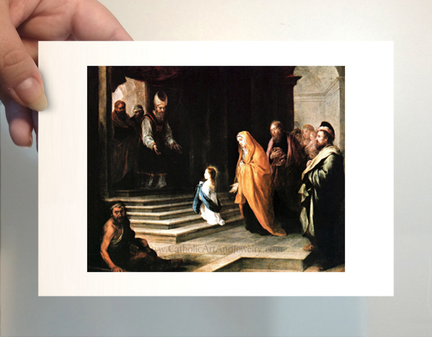 Presentation of Mary in the Temple – 3 sizes – Archival – Catholic Art Print