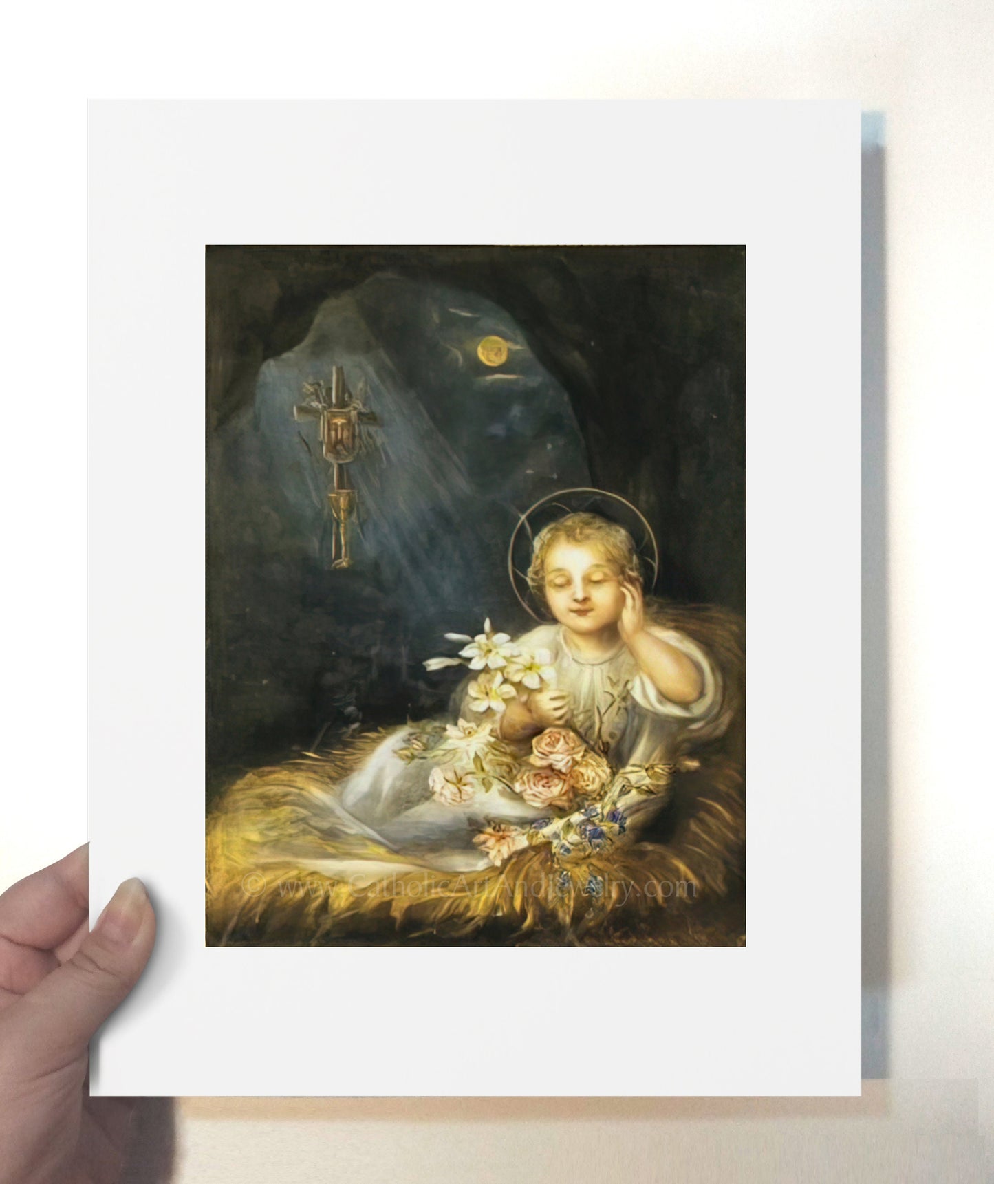 St Therese's Dream of the Child Jesus – Painting by St Therese of Lisieux – 3 sizes – Catholic Art Print
