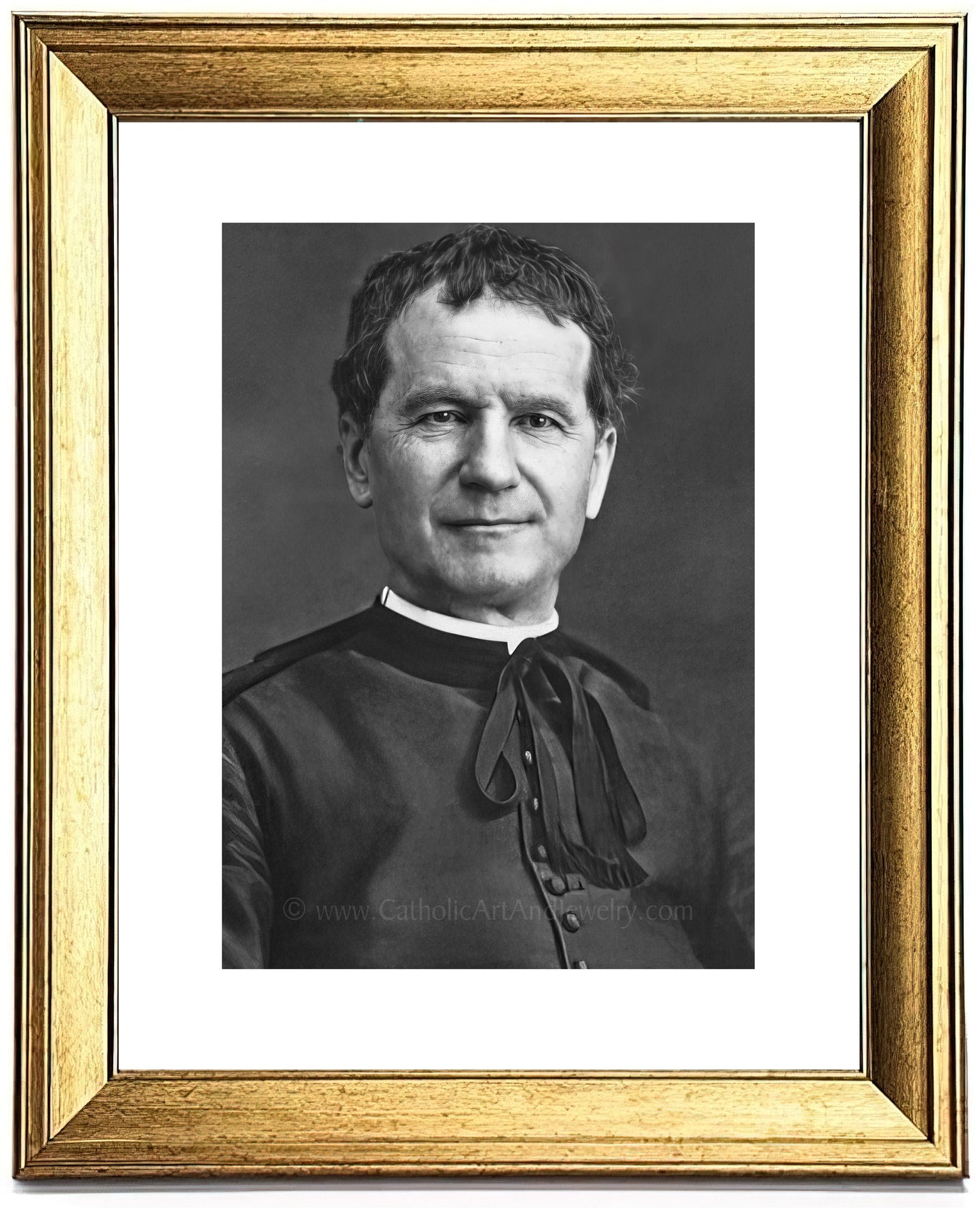 St. Don Bosco – (St. John Bosco) – Exclusive Restoration – 3 sizes – Catholic Art Print – Archival Quality