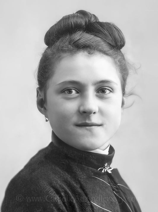 St. Therese – Exclusive Restoration! – Vivid Photo – Saint Theresa Age 15– Catholic Gift