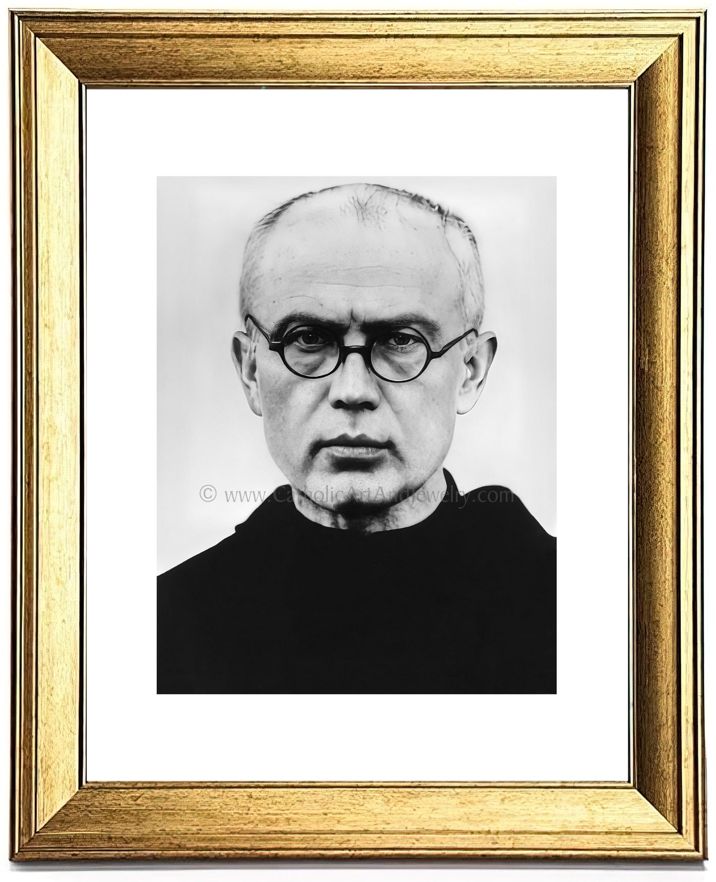 St. Maximilian Kolbe – Exclusive Restored Photo – Catholic Art Print – Archival Quality – Catholic Gift