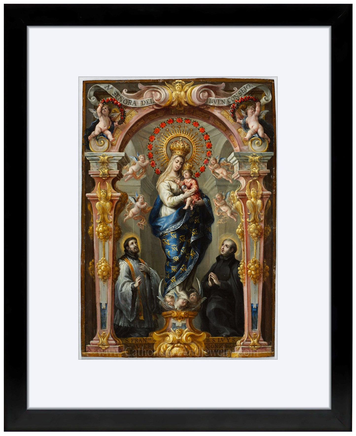 Our Lady of Good Counsel – Bartolome Perez – Catholic Art Print – Archival Quality – Catholic Gift