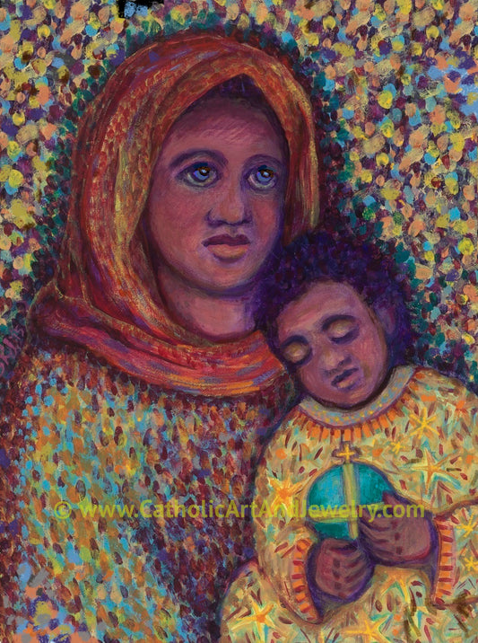 Madonna and Child Art Print