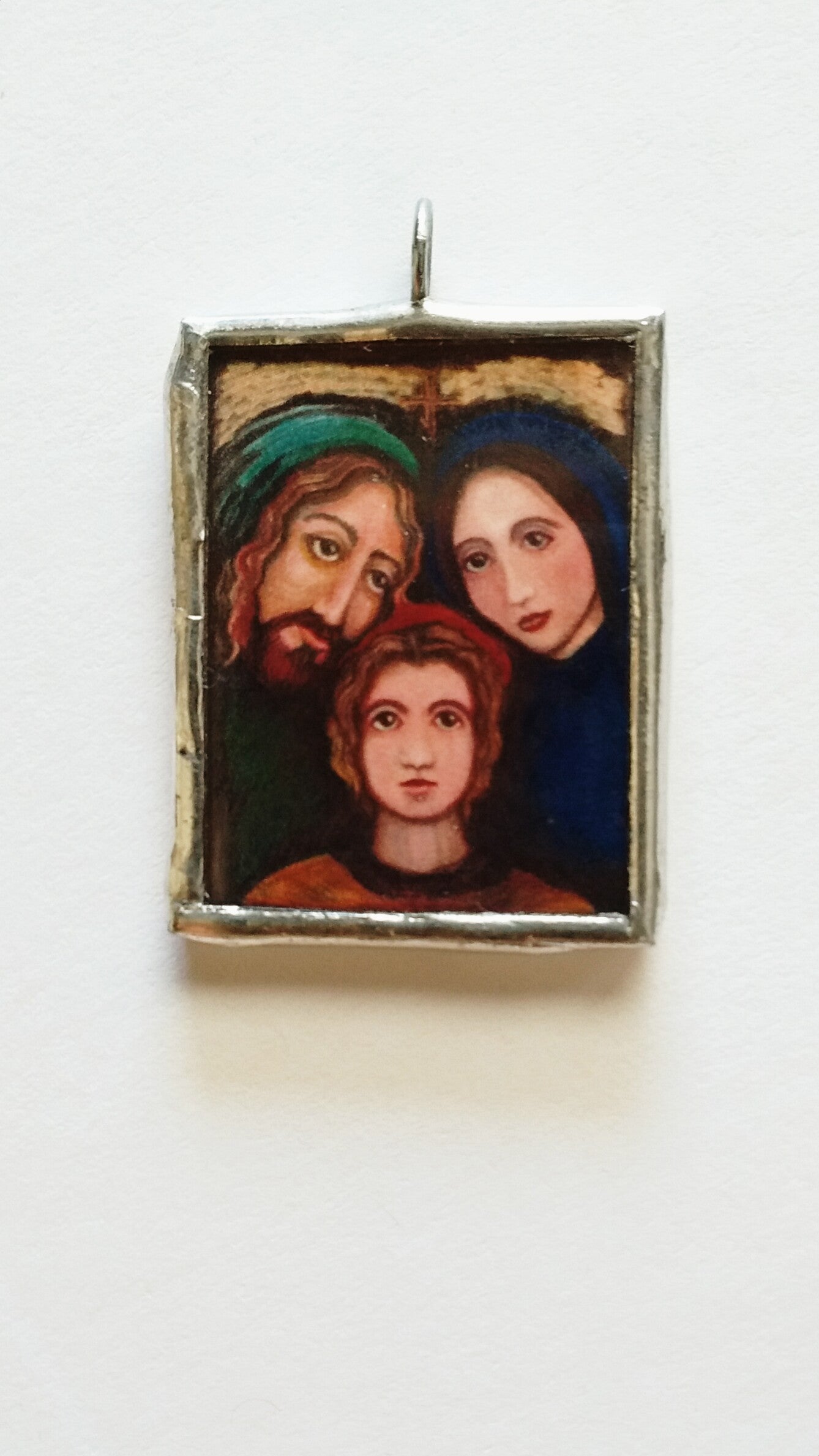 Holy Family Pendant Medal