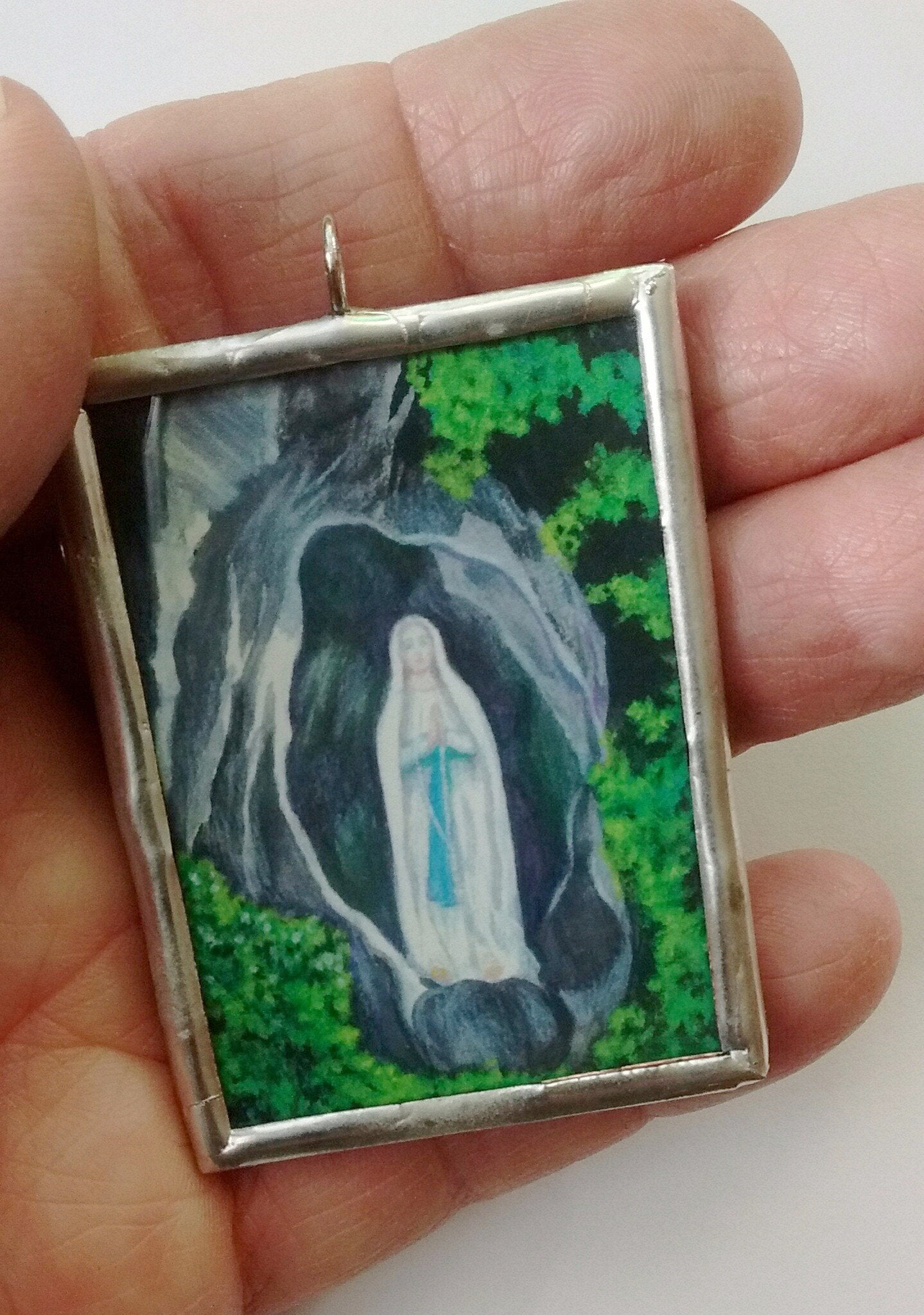 Our Lady of Lourdes Ornament