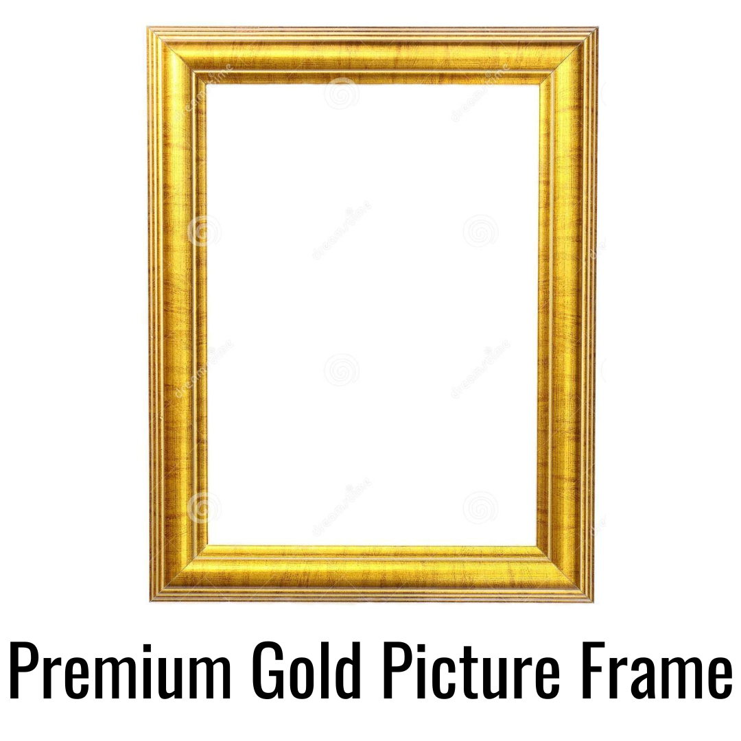 Premium Gold Frame Upgrade – Catholic Art and Jewelry