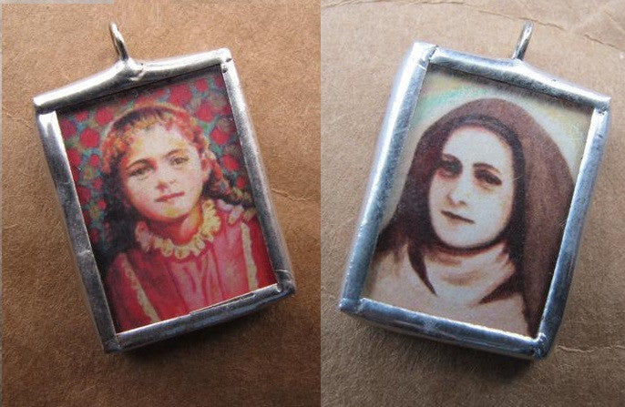 Therese of the Child Jesus Double Image Medal