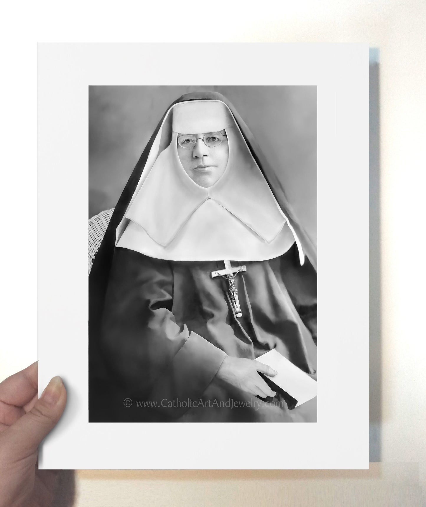 St. Katherine Drexel – Exclusive Photo Restoration – 4 Sizes – Catholic Art – Catholic Gift