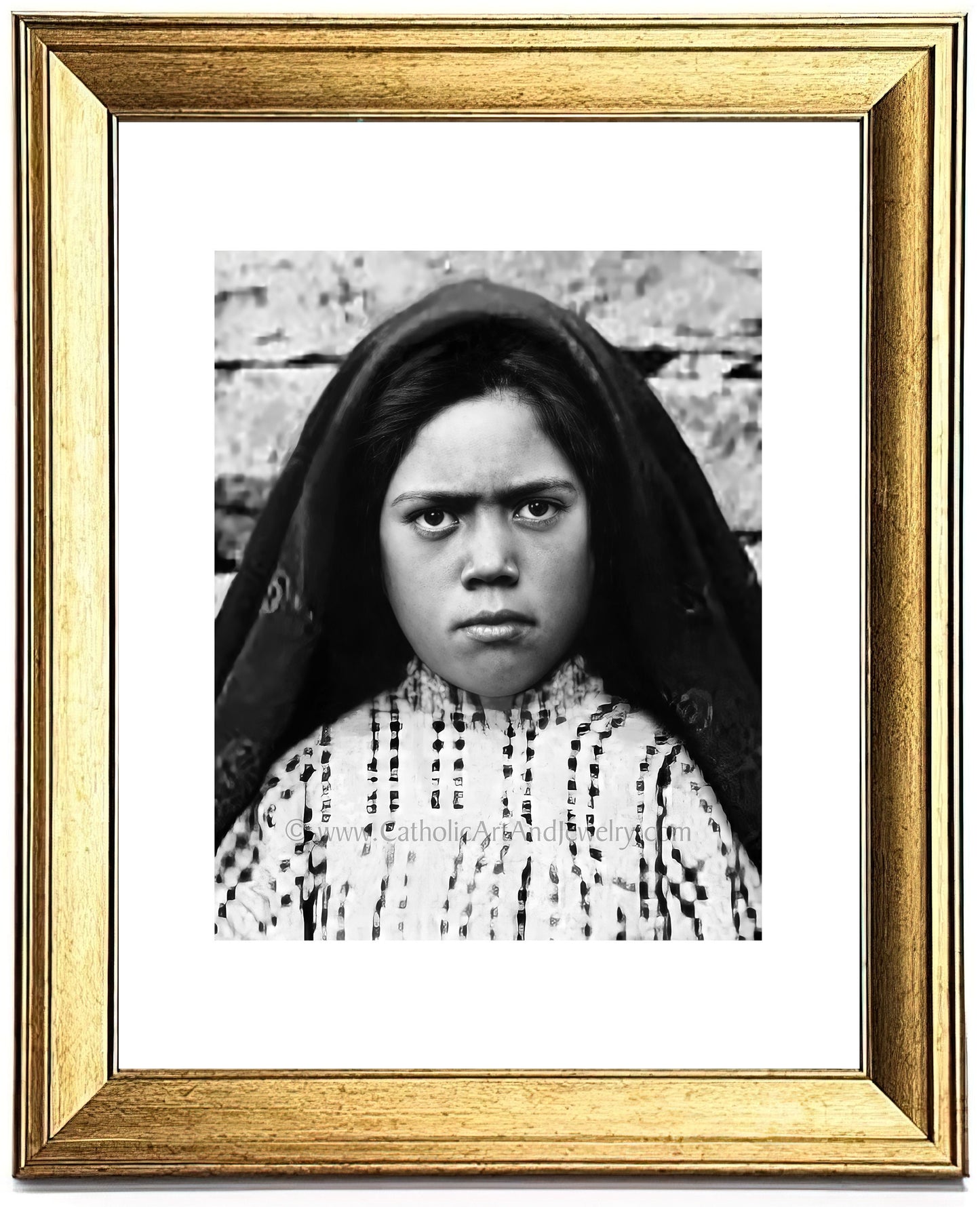 Exclusive! Fatima Lucia Restored Photo