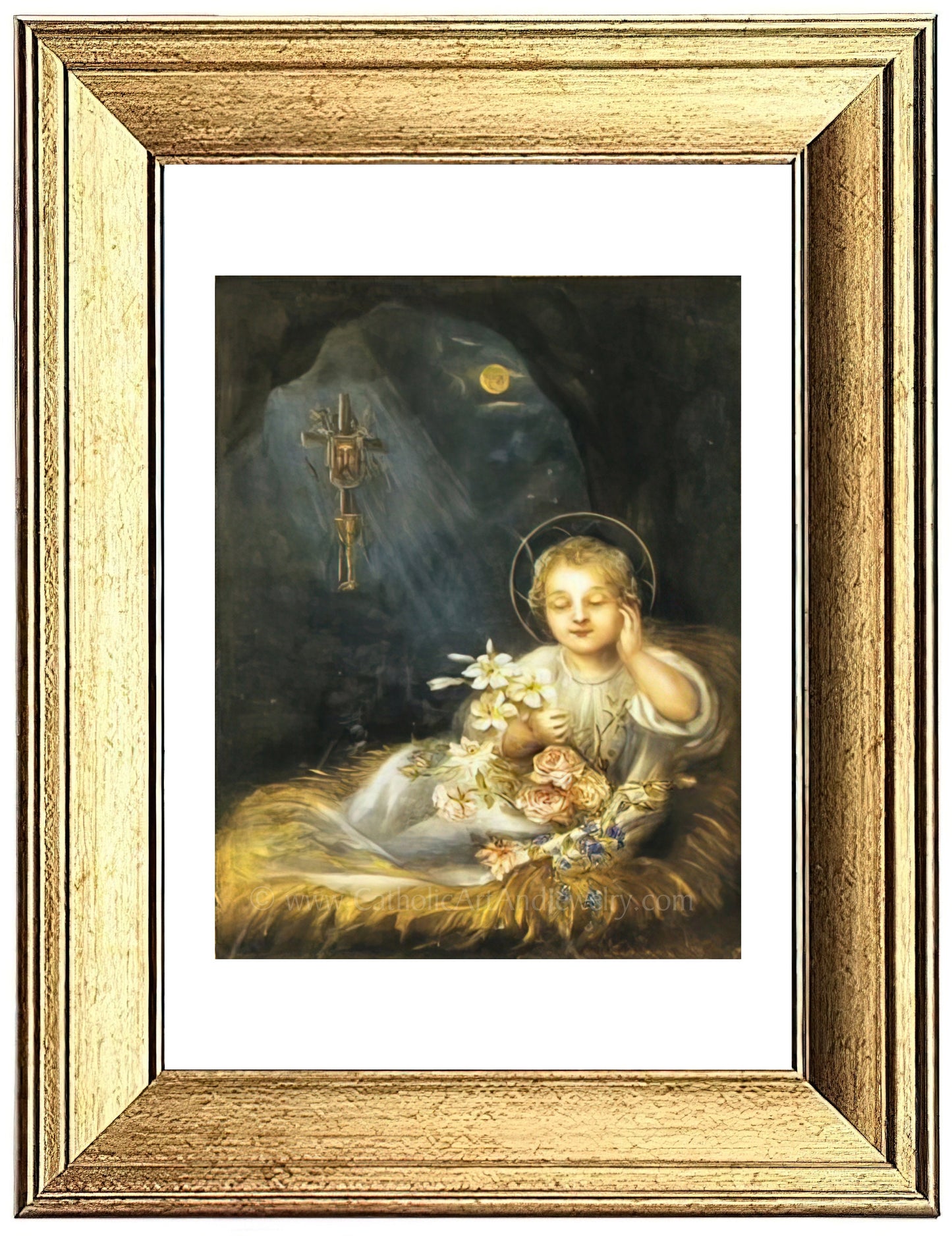 St Therese's Dream of the Child Jesus – Painting by St Therese of Lisieux – 3 sizes – Catholic Art Print