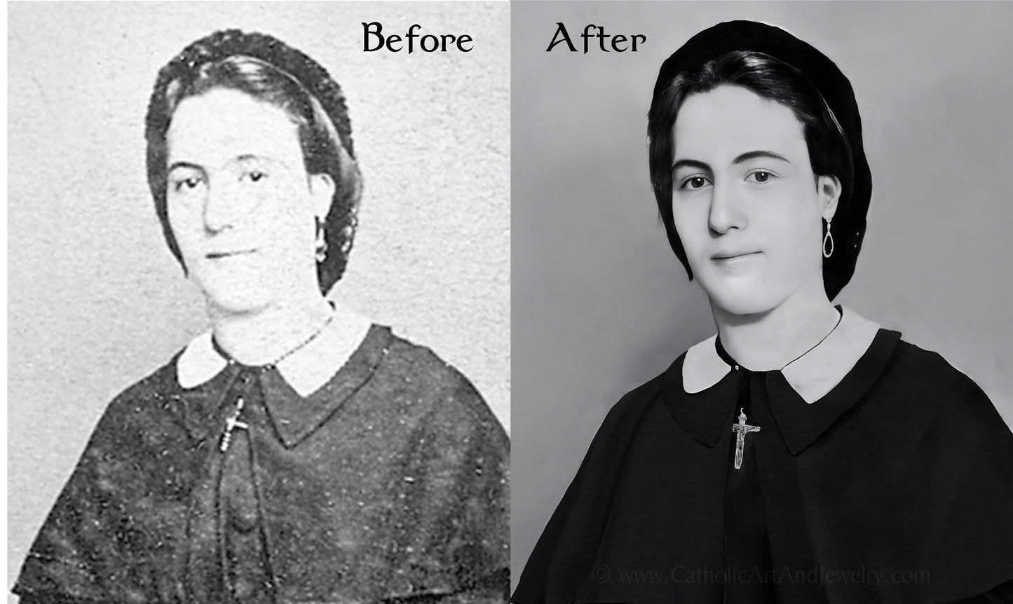 Ven. Henriette DeLille – Exclusive Vivid Photo Restoration! – Archival Quality Print