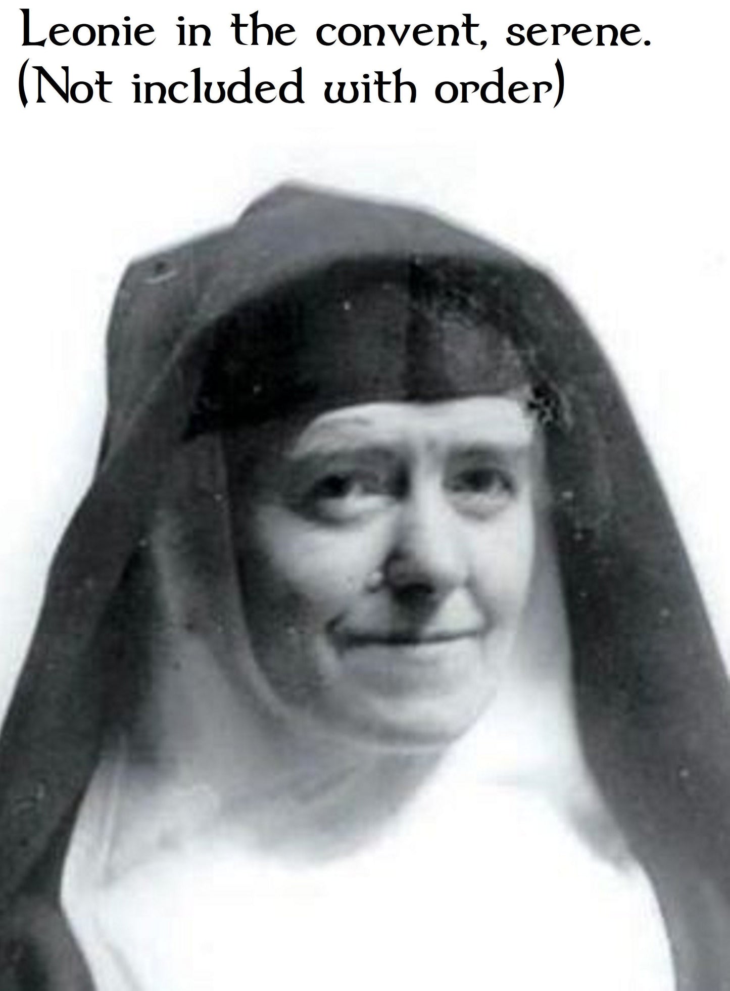 Leonie Martin, Servant of God – Exclusive Restoration! – Vivid Photo – Sister of Saint Therese – Catholic Gift