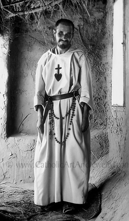 Bl. Charles de Foucauld, c. 1907 – Exclusive Photo Restoration – Catholic Art Print – Archival Quality – Catholic Gift