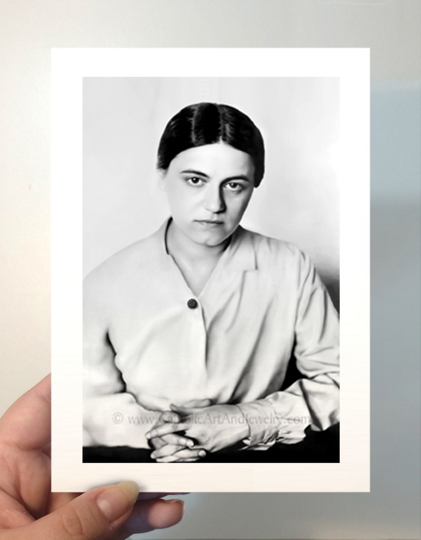 St. Edith Stein – Restored Photograph – 3 sizes – Saint Teresa Benedicta of the Cross – Catholic Art Print